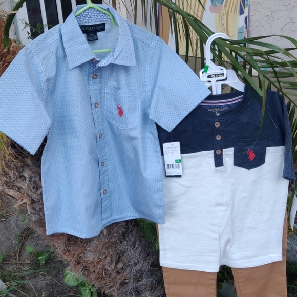 U.S Polo ASSN. Boy 3 piece Set - Picture 3 of 10